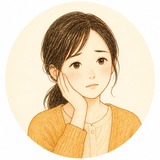 考えこむお母さん